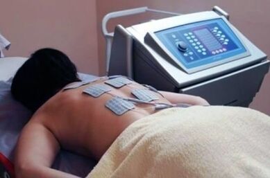 Thoracic osteochondrosis is effectively treated by electrophoresis